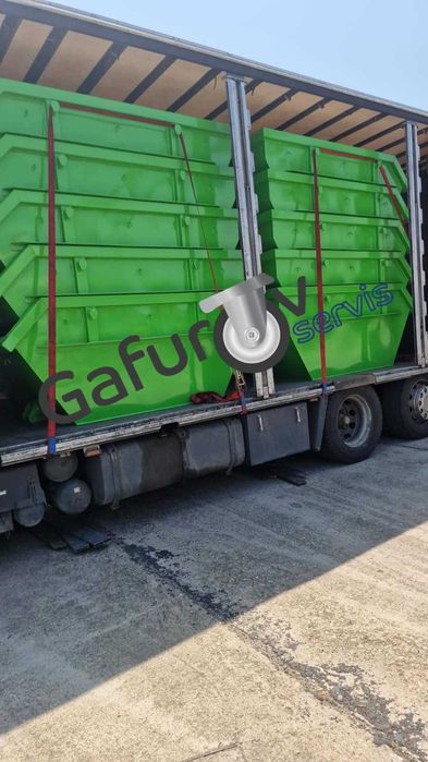 Метални контейнери за строителни отпадъци – 4 м³ / 5,5 м³ / 7 м³