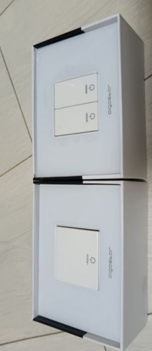 Întrerupătoare wifi cu rama din sticla