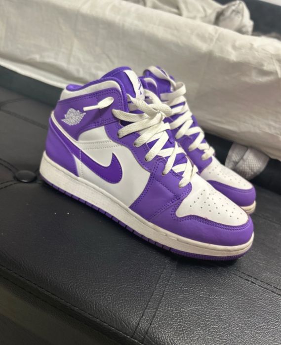 Air jordan 1 White Purple