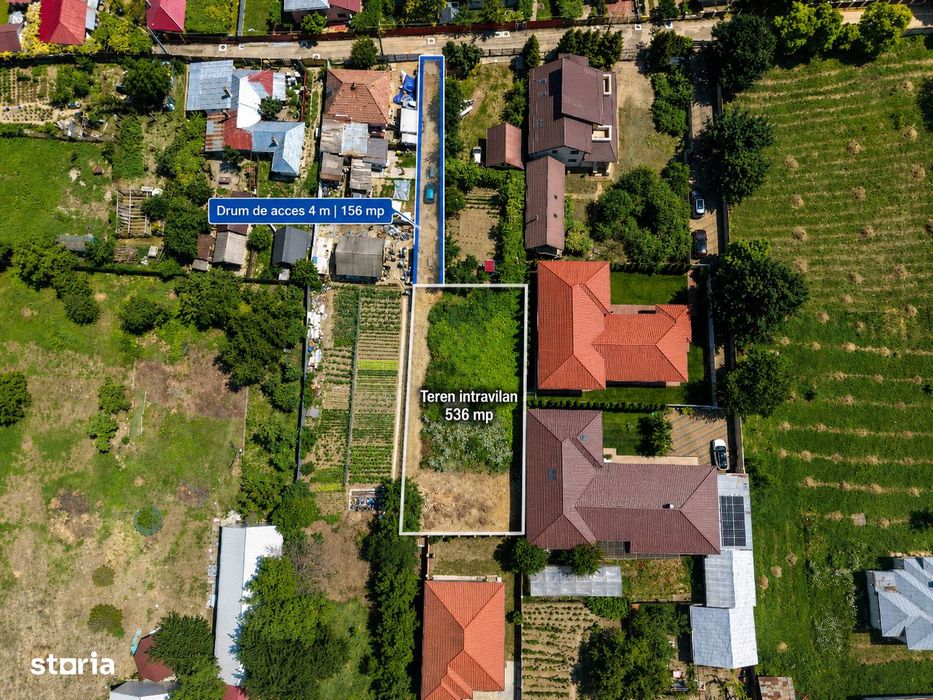 Teren intravilan 536 mp de vanzare in Bacau – la 2 km de Arena Mall