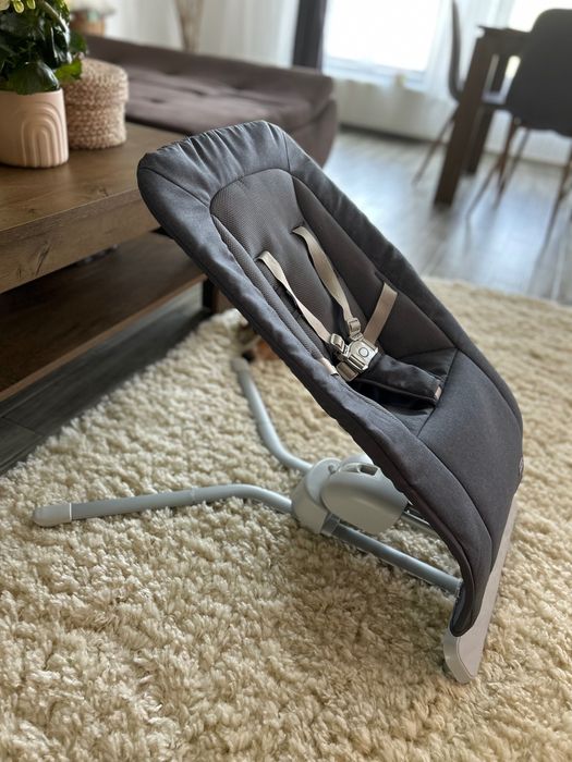 Bouncer Chicco Rhythm’n’Sound – gri, vibrații + muzică