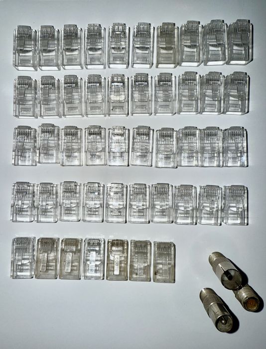 Коннектор PXT - RJ - 45 cat 5e Послед. комплект 47 шт