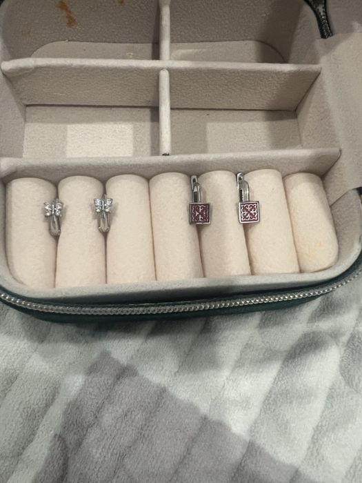 Серебро сережки детские 925