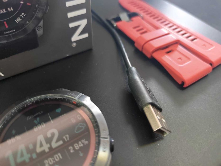 Garmin Fenix 7X Sapphire Solar Titanium 51mm