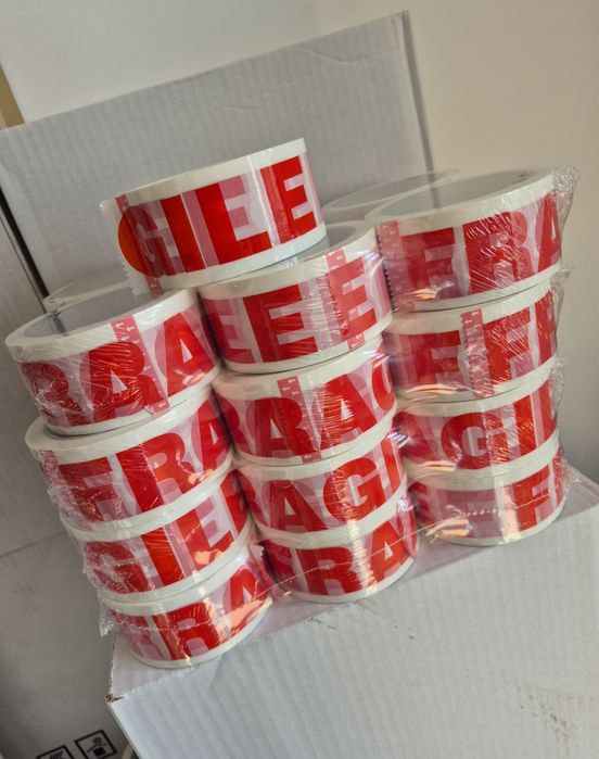 Scotch ,,Fragile", banda adeziva - 25 role