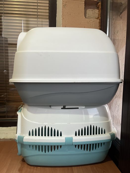 Лотки для кошки с комплектом принадлежностей