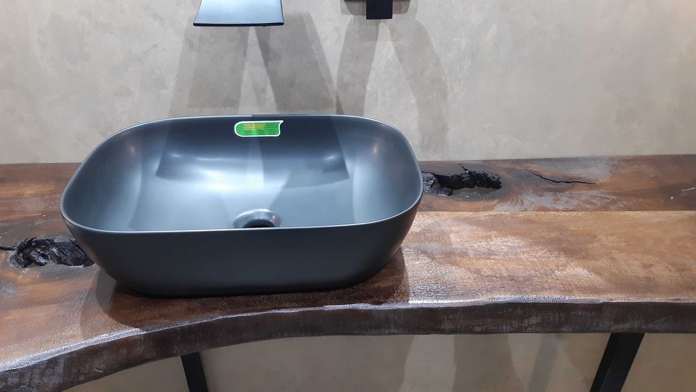 Мивка черен мат 45,5*32.5*13,5см.