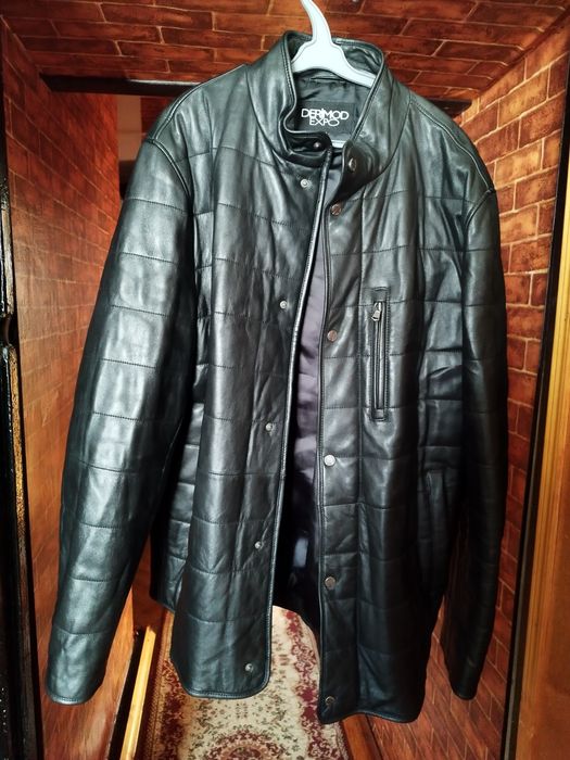 Куртка кожаная мужская