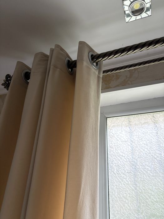 Шторы+гардина комлект