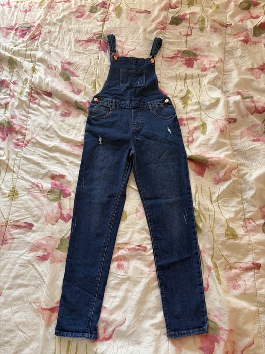 Детски дънков гащеризон Denim Co., размер 11-12 г. / 152 см
