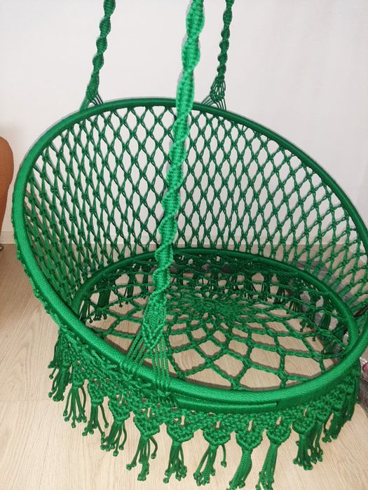 Кресло-качеля ручной работы