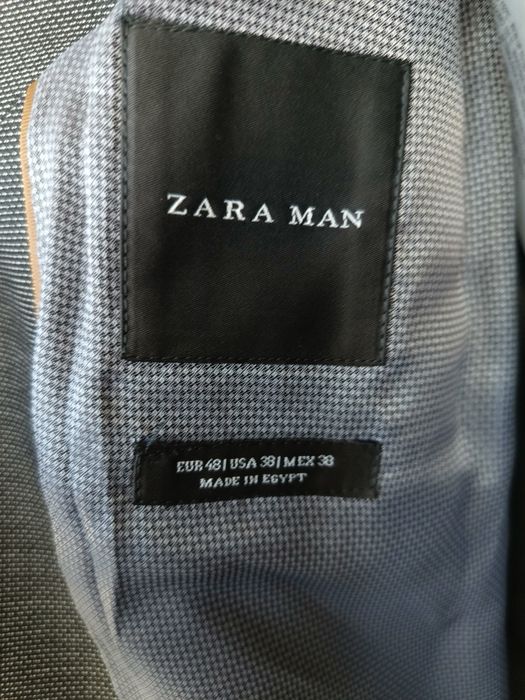 Costum culoarea gri ZARA