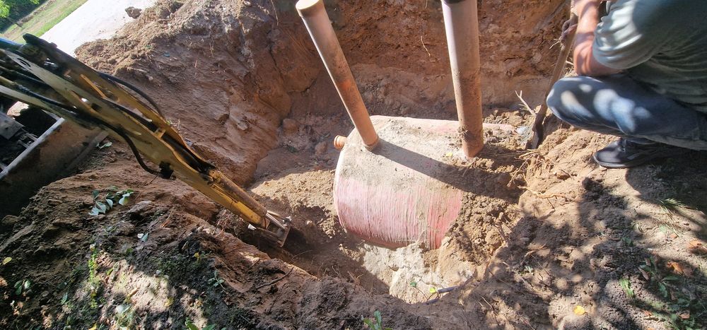 Vând fosă ecologică din fibră de sticlă