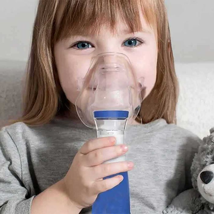 Инхалатор, преносим, пулверизатор за деца и възрастни, с аксесоари