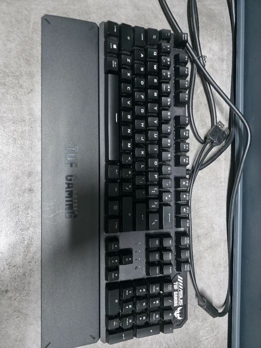 Tastatura gaming mecanica ASUS TUF Gaming K3, RGB,
