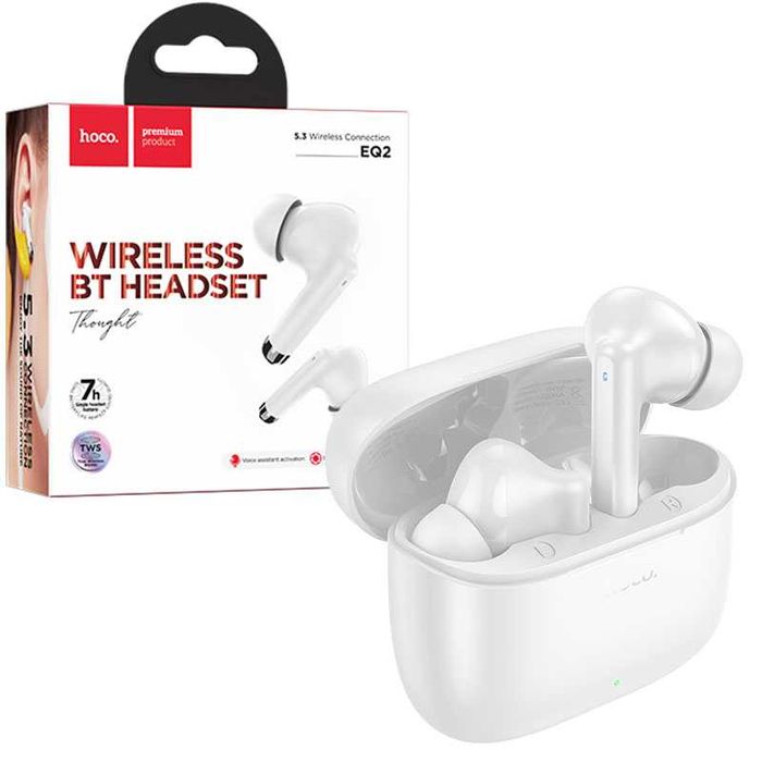 Casti Wireless Bluetooth Hoco EQ2 Albe TWS