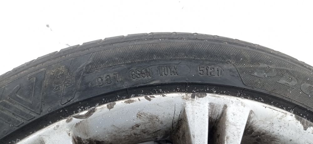 Jante BMW Style 135, anvelope pe spate noi