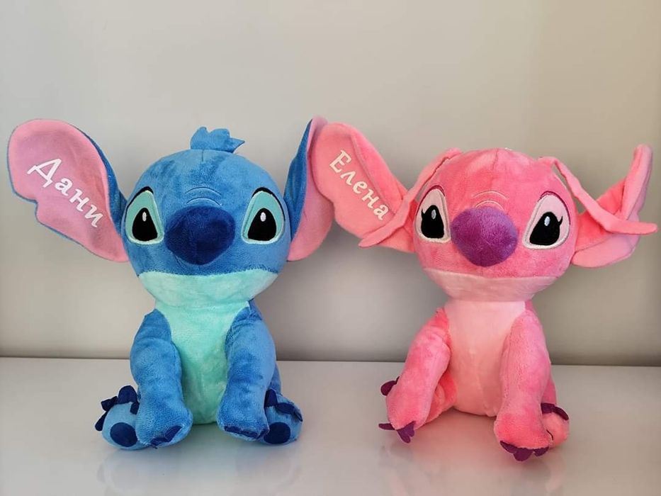 Плюшени играчки Стич с име