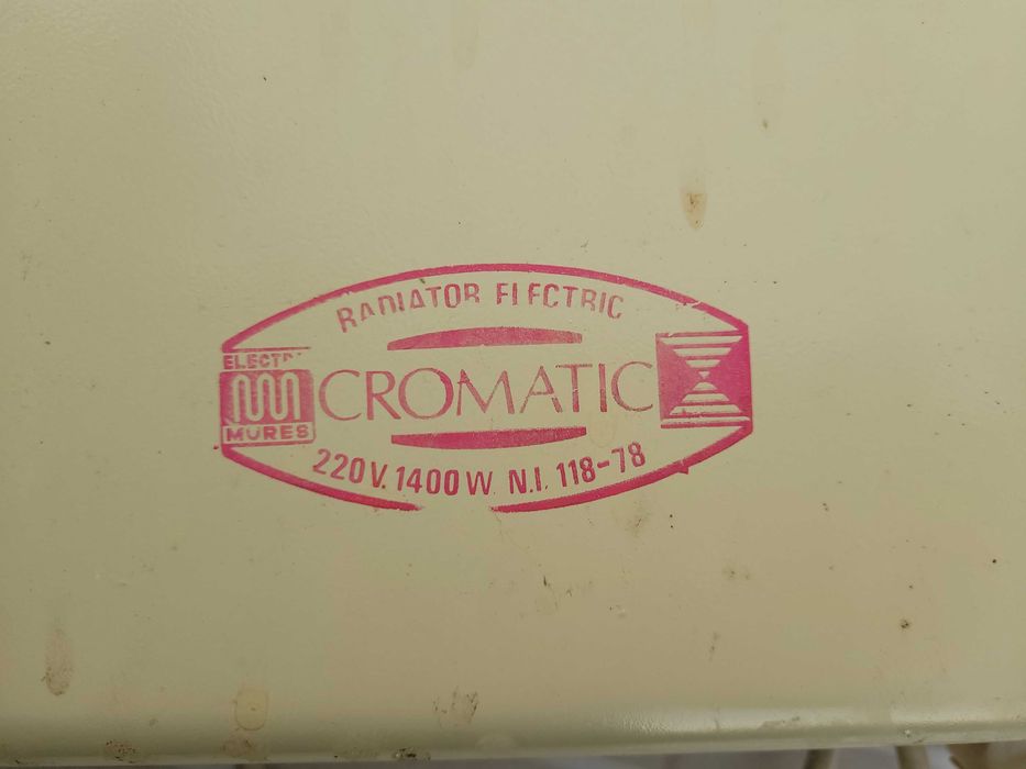 Radiator electric CROMATIC - Electro Mures - din anii '80