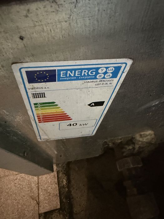 Vand centrala pe lemne si carbuni 40 kw