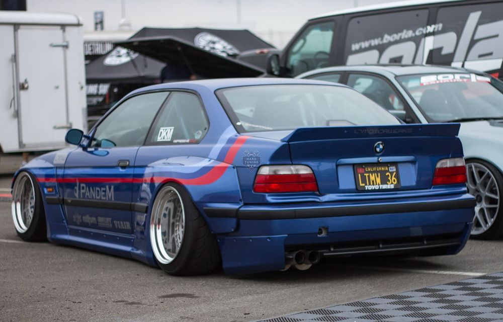 Обвесы бампера Rocket bunny e36