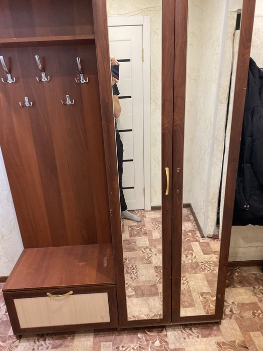 Прихожая с шкафчиком для обуви