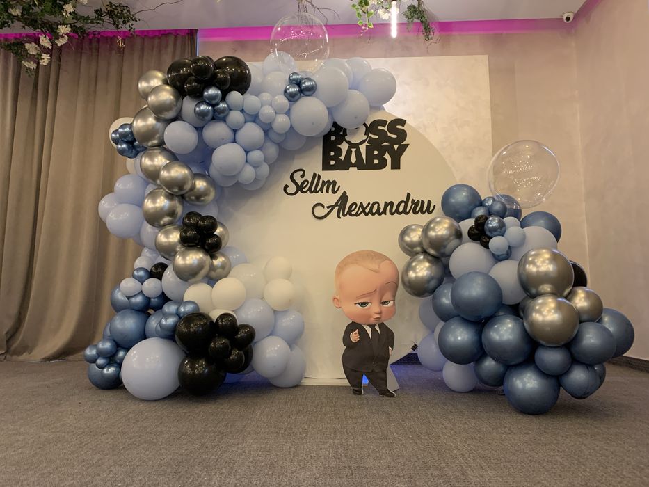 Arcadă Baloane BOTEZ , Aniversare, Gender Reveal