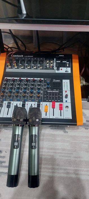 Караоки и микшерный пульт