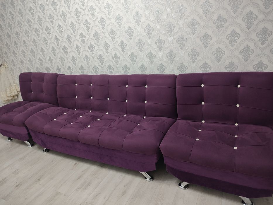 Диван + 2 кресла 50 тыс тенге