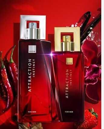 НОВО!AVON Attraction Instinct и Attraction Deep Instinct за нея и него