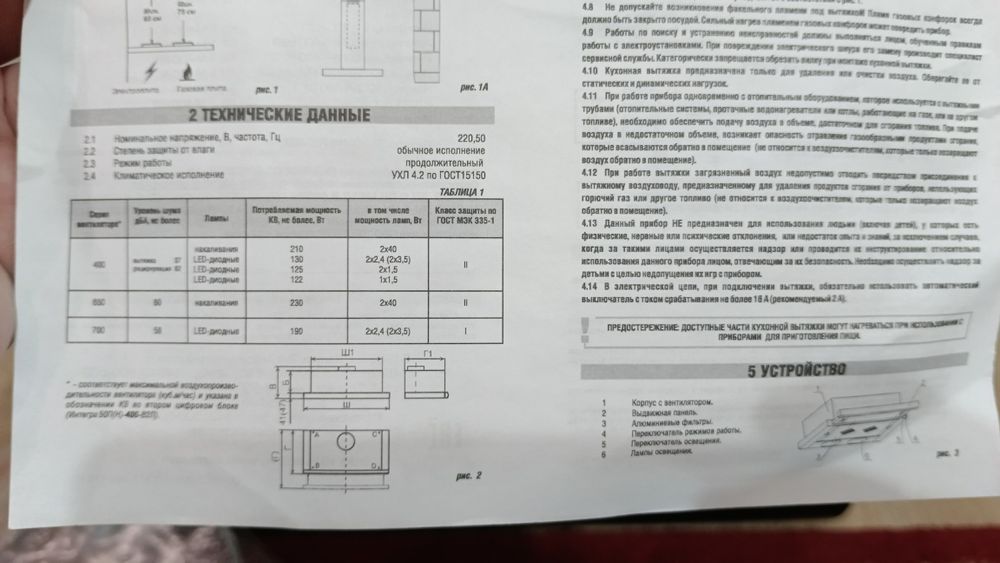 Кухонная вытяжка