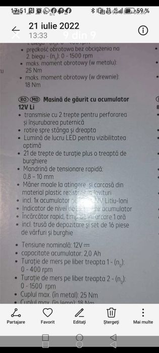 Autofiletanta cu acumulator