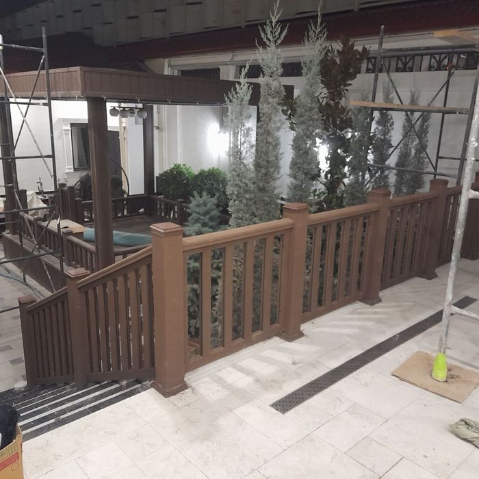 Перилы ограждение из дпк