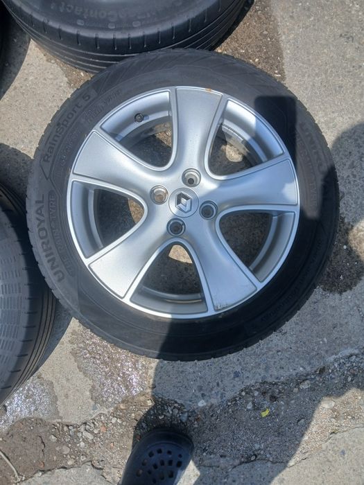 Set 4 jante cu anvelope de vara 195 55 16