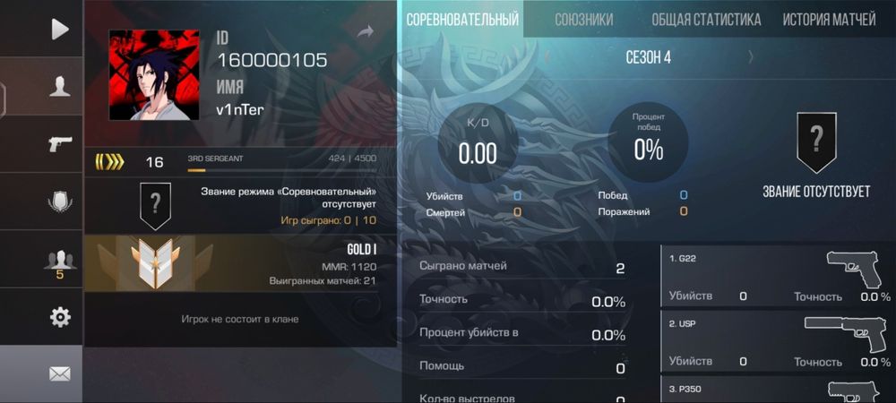 Продам аккаунт стандофф2