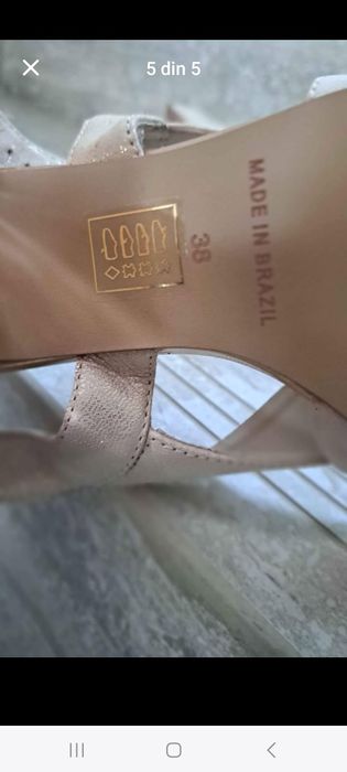 Sandale piele Epica noi