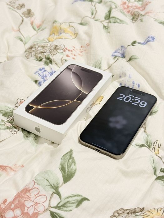 iPhone 16 pro/natural titanium/256 gb