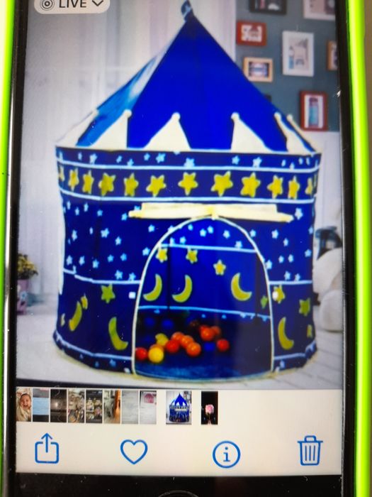 Детская палатка замок