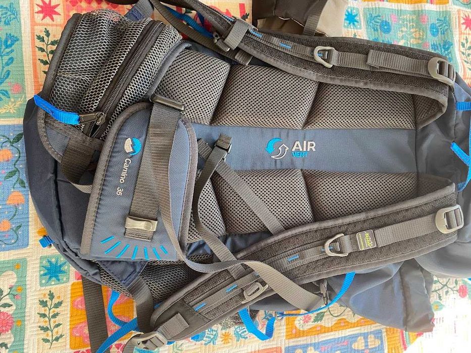 Туристическа раница ТАШЕВ Camino 35 синя