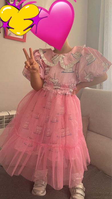 Рокля за 4г за рожден ден