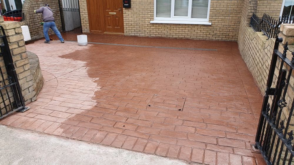 Lac pentru Pavele, Beton Amprentat, Piatră naturală, Cărămidă și Țiglă