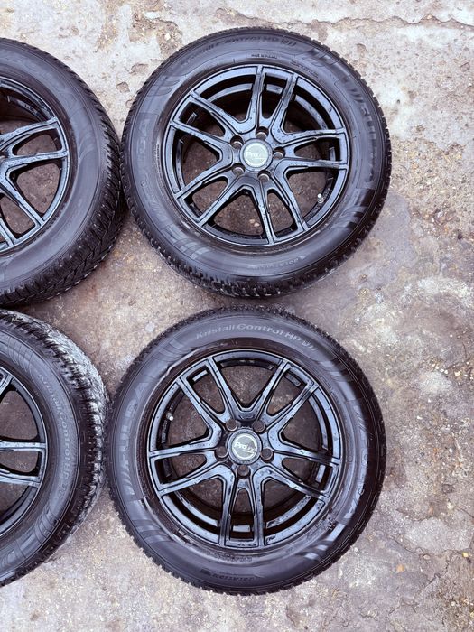 Jante Impecabile 5x108 ET45 6.5J + Cauciucuri Noi Fulda 215/60/R16