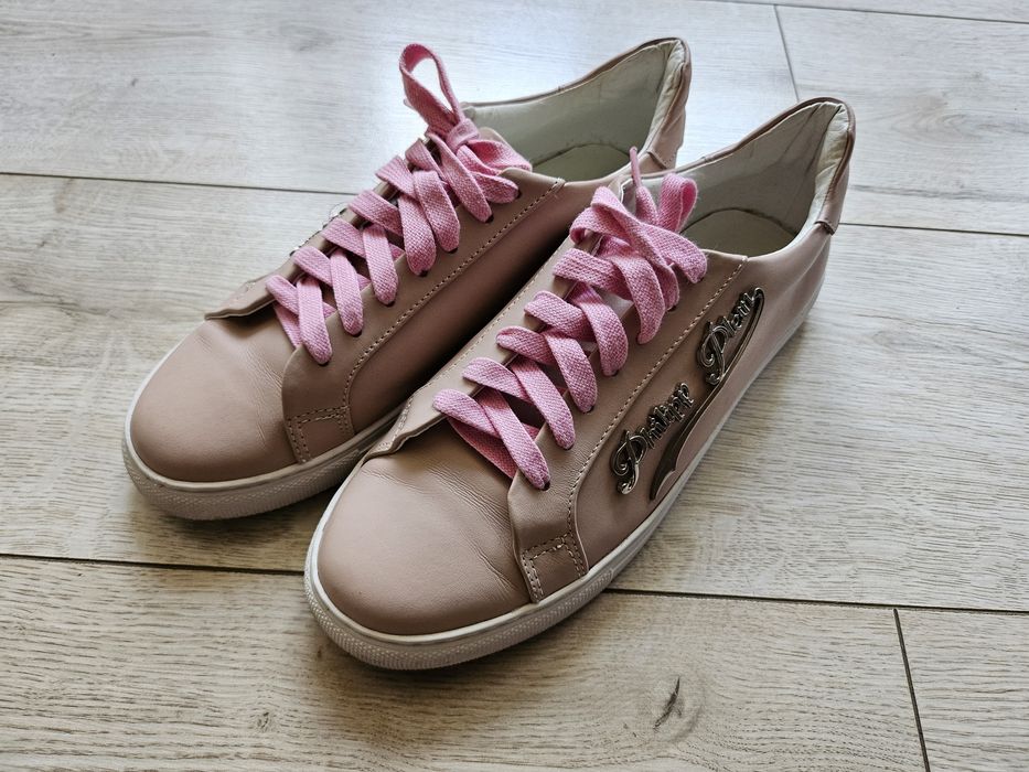 Кеды кожаные Philipp Plein