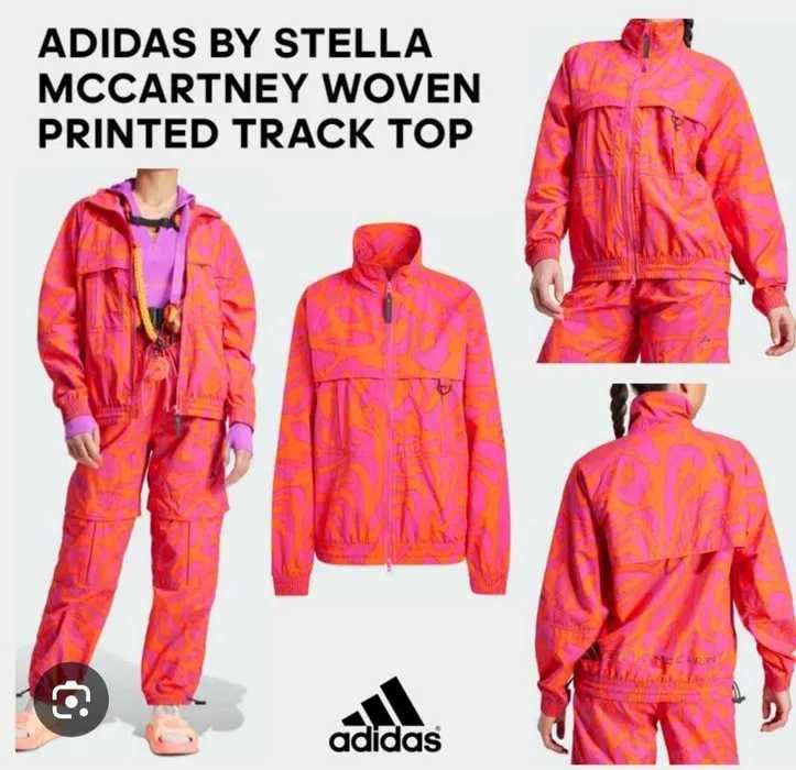 Adidas By Stella McCar Woven TRACK TOP - Active Orange