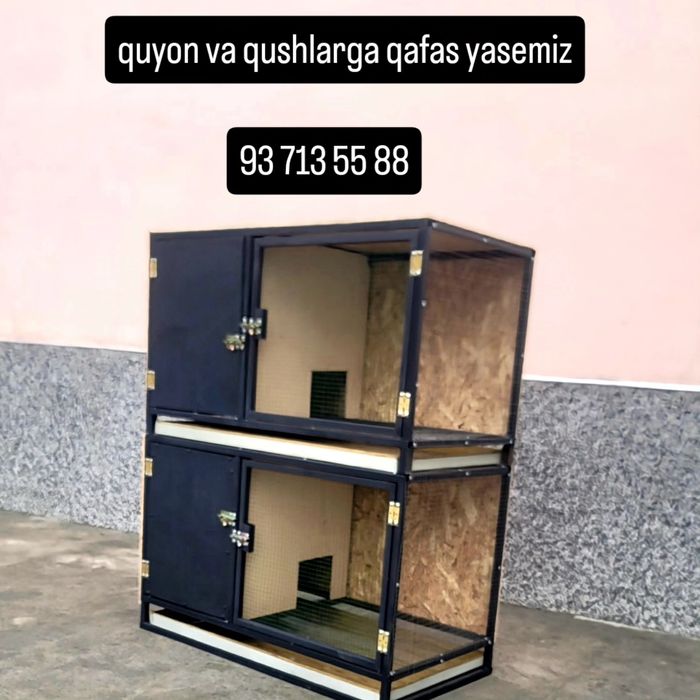 xar xil turdagi qafaslar yasash xizmati