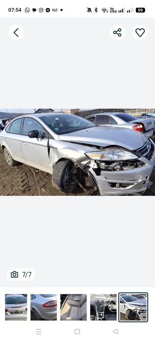 Piese motor cutie ambreaj abs ușa haion egr Ford Mondeo 2.0d mk4 2010