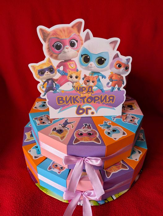 Картонена торта по поръчка