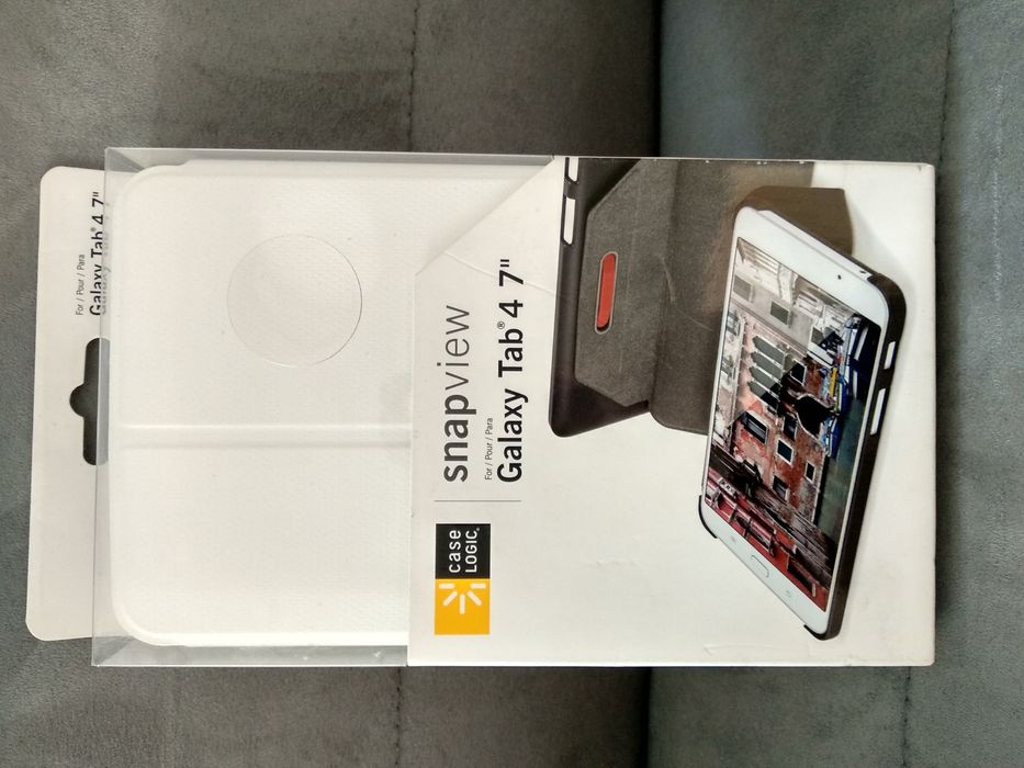 Калъф/ кейс Samsung Galaxy Tab4 7" бял и розов