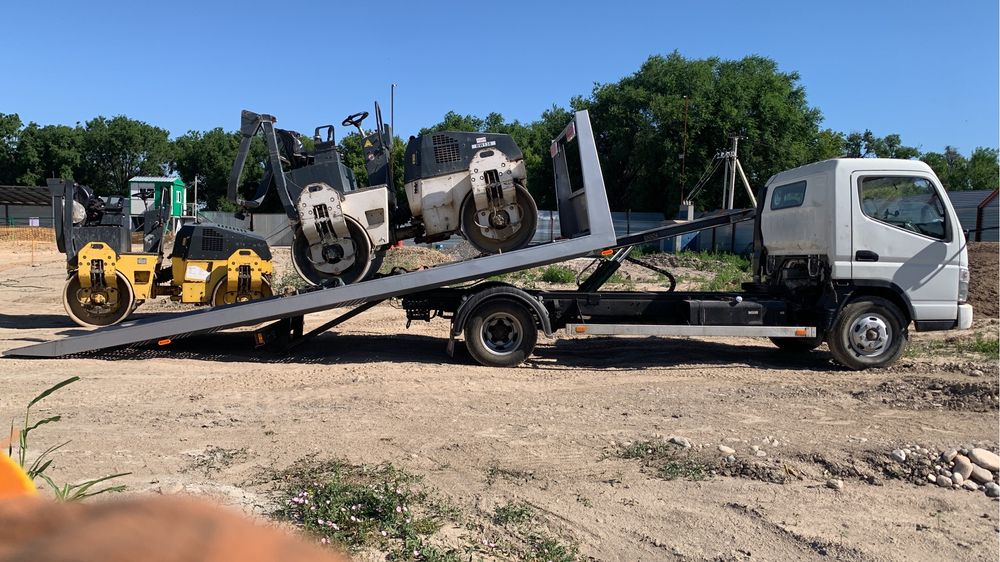 Эвакуатор с вдвижной платформой