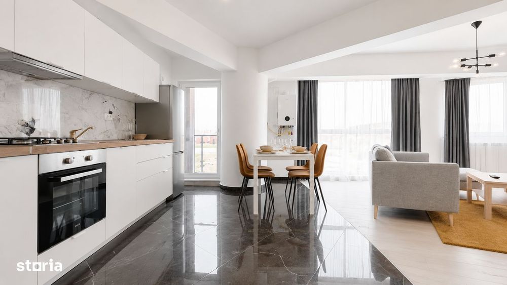 Apartament 3 Camere Decomandat Bloc Nou Intabulat Tatarasi 2BaiMobilat